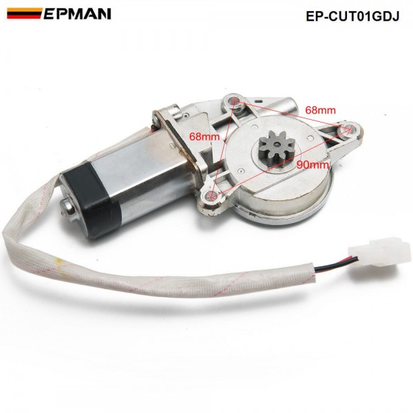 Riloer Universal Exhaust Remote Control Valve Motor - Electric Cutout Actuator For Cars